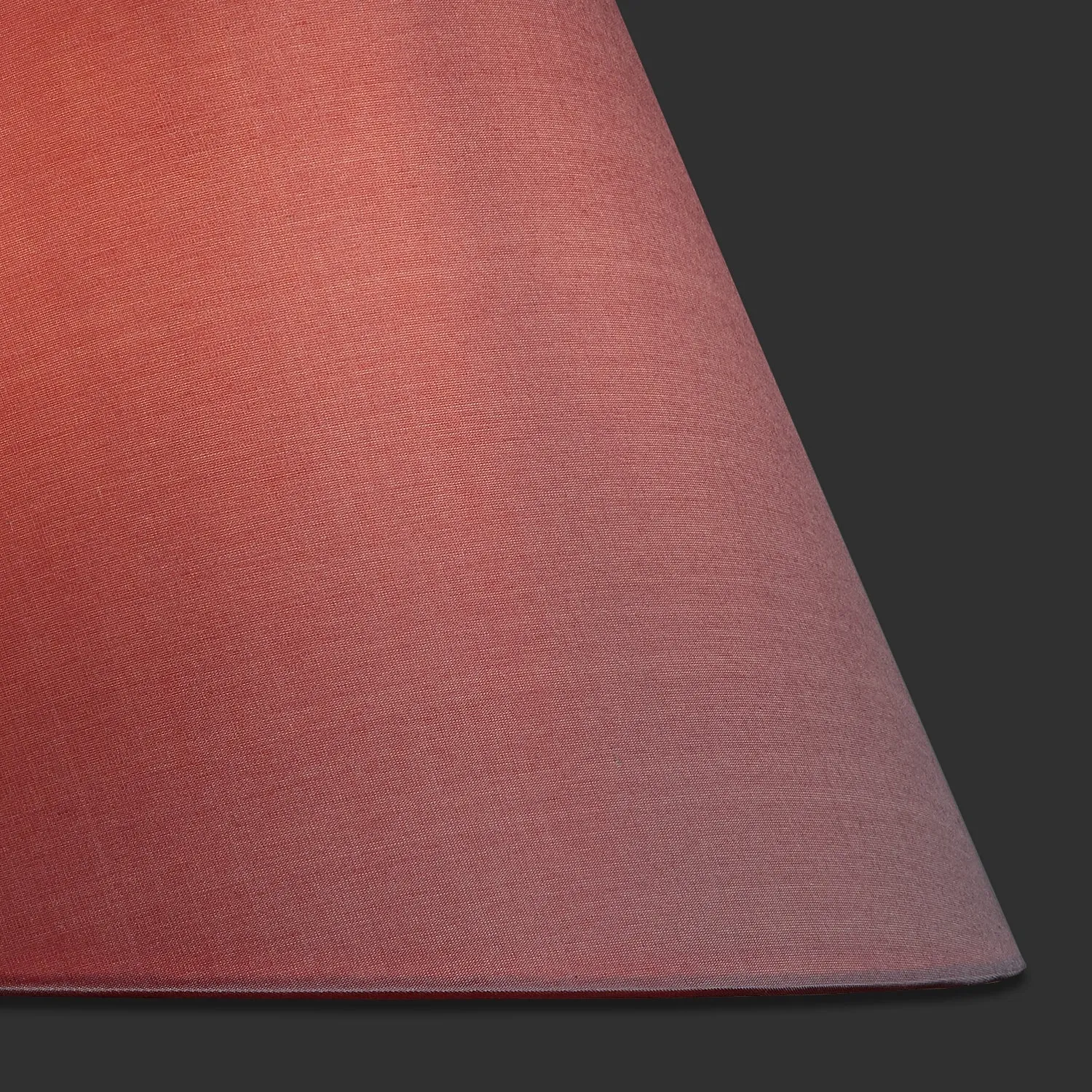 16cm empire lampshade in antique rose dupion silk