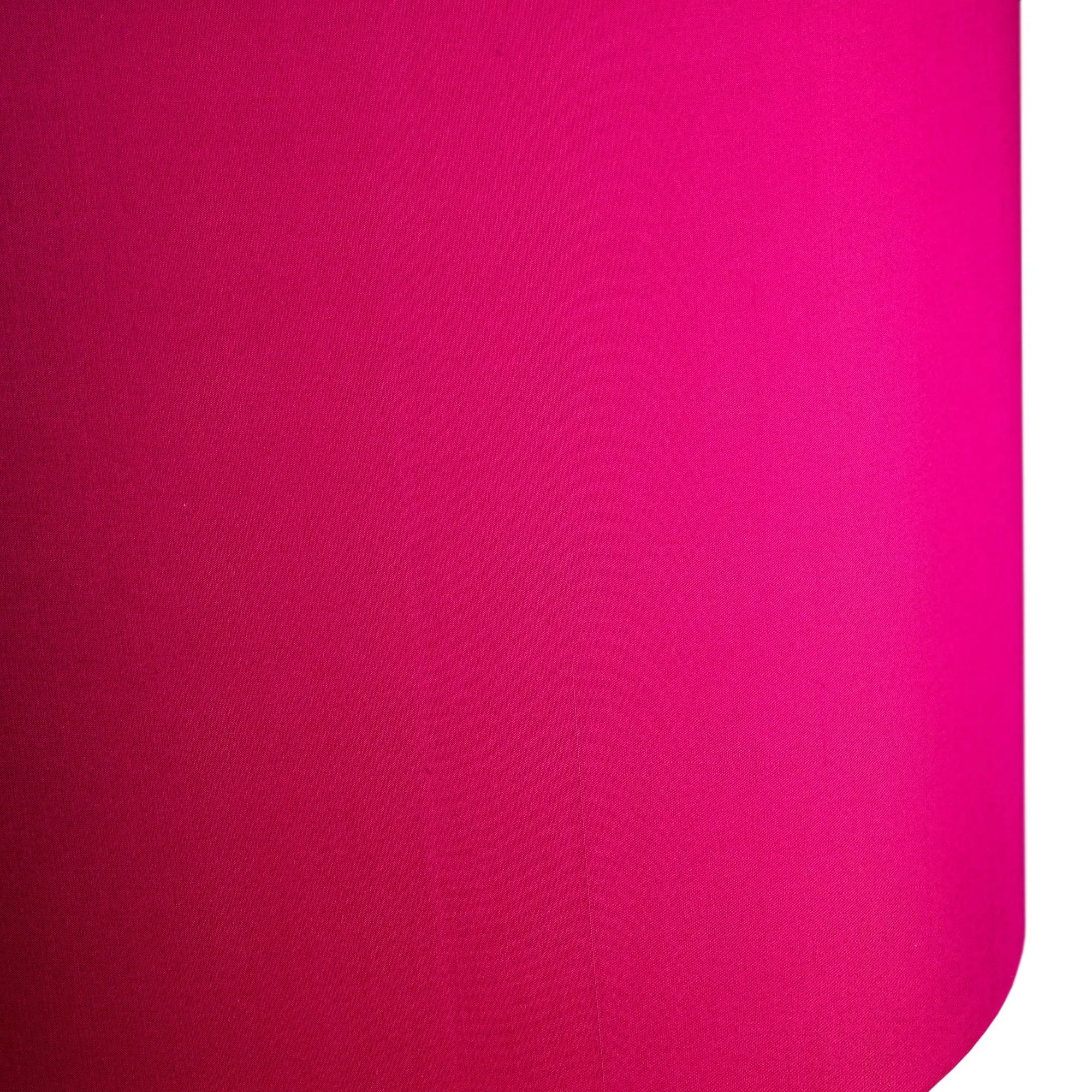 18cm drum shade in fuchsia dupion silk
