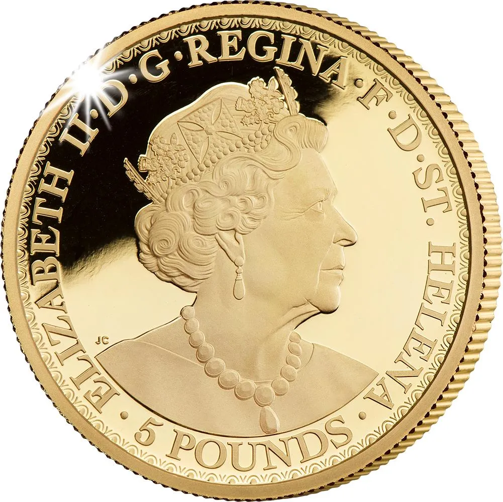 2021 Una & the Lion 1oz Gold Proof Coin - SOLD OUT
