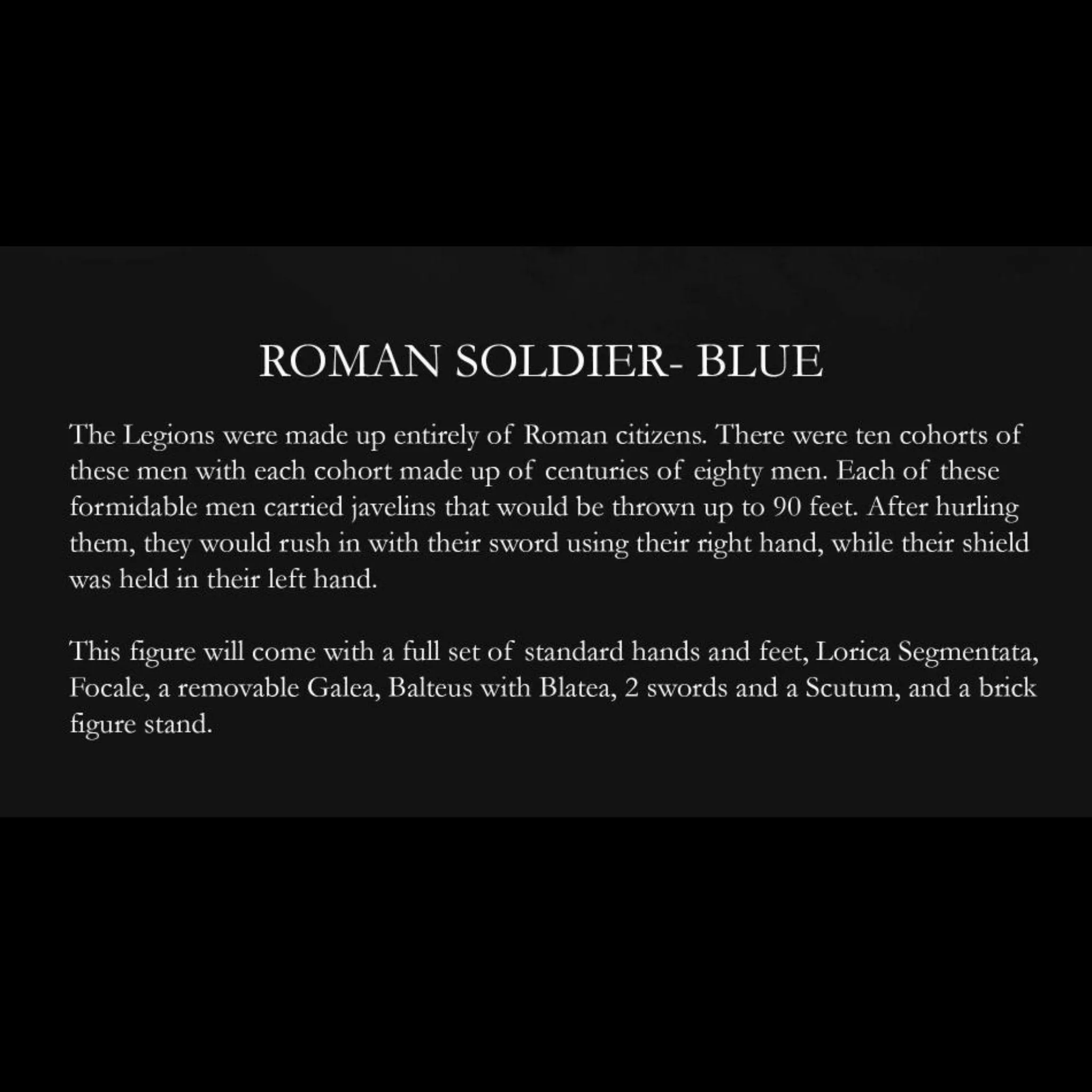 Biblical Adventures Roman Soldier (Blue)