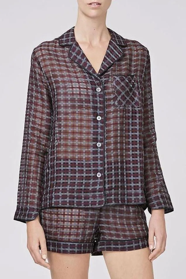CARA COTTON SILK PYJAMA SET - Archive