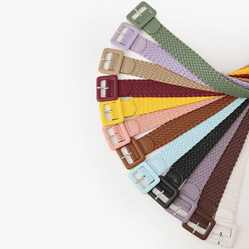 Ceinture colorée pour femme, modèle Vavea