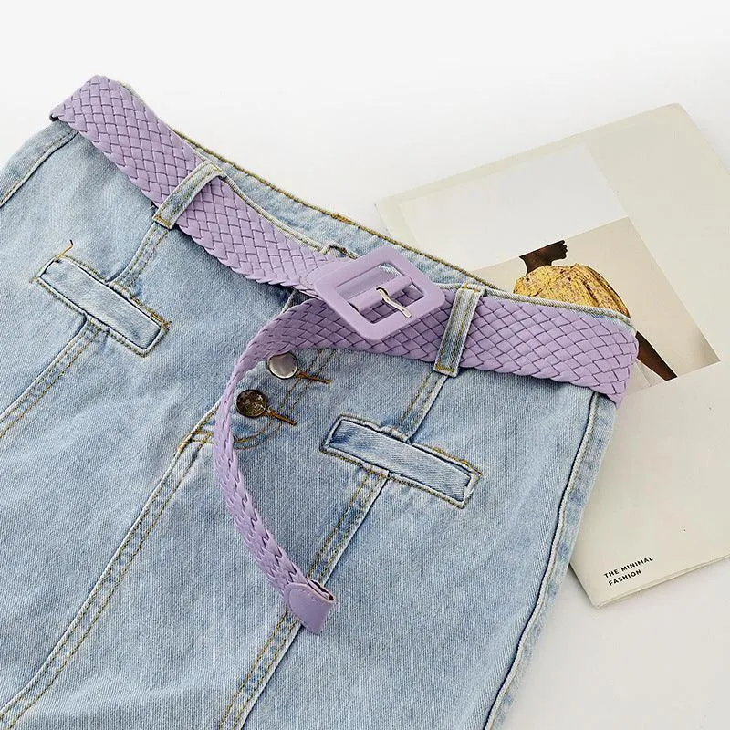 Ceinture colorée pour femme, modèle Vavea