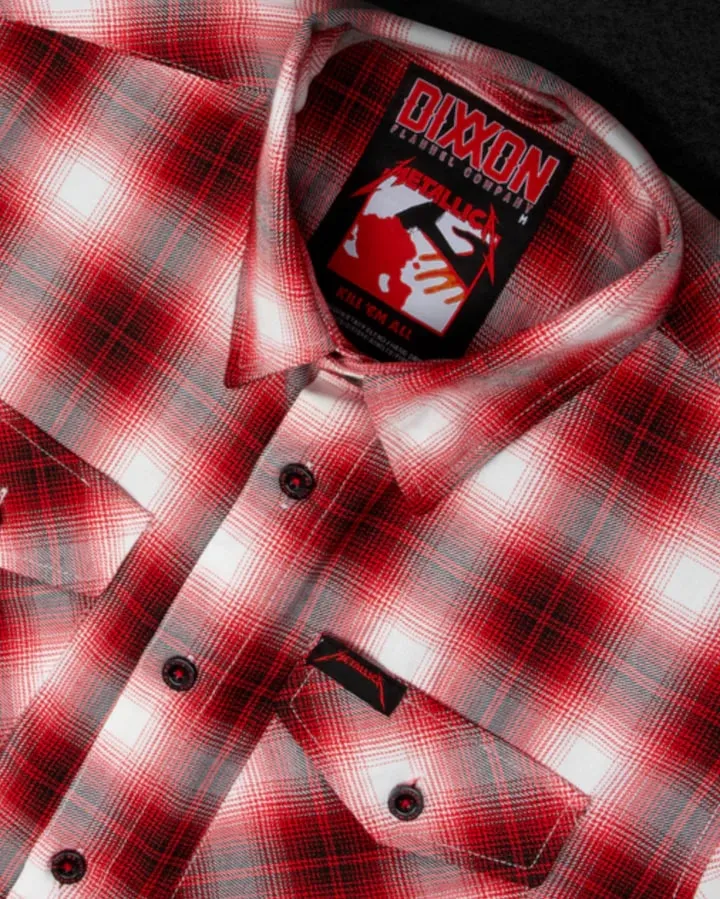 Dixxon Metallica 'Kill Em All' Flannel