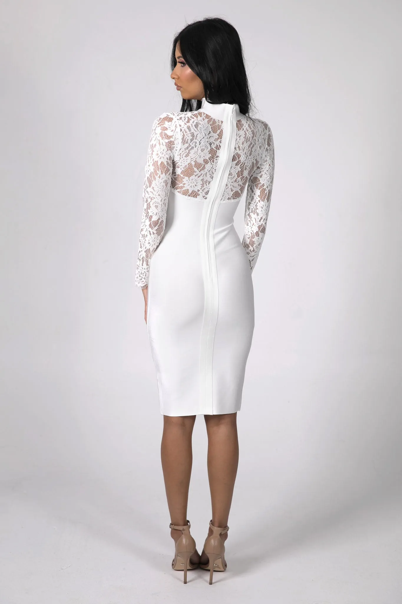 Florence Dress - White