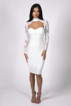 Florence Dress - White