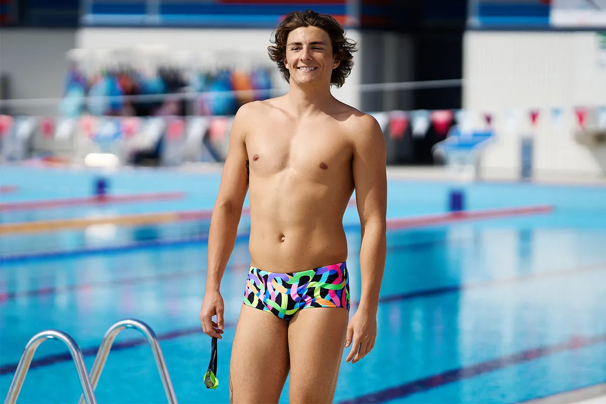 Funky Trunks - Got Worms - Mens Eco Classic Trunks