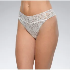 Hanky Panky Signature Lace Original Rise Thong in Marshmellow