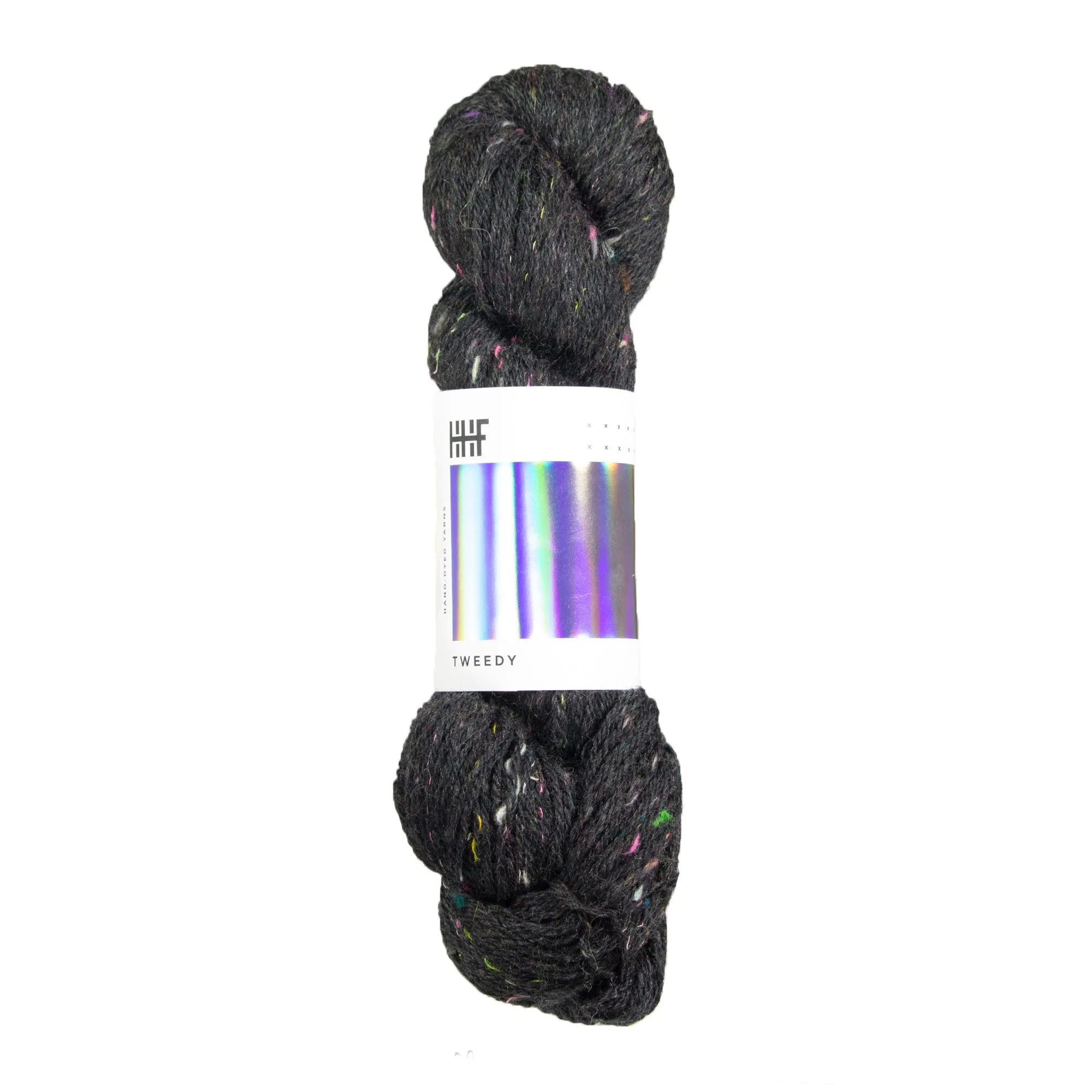 Hedgehog Fibres Tweedy Noir Yarn