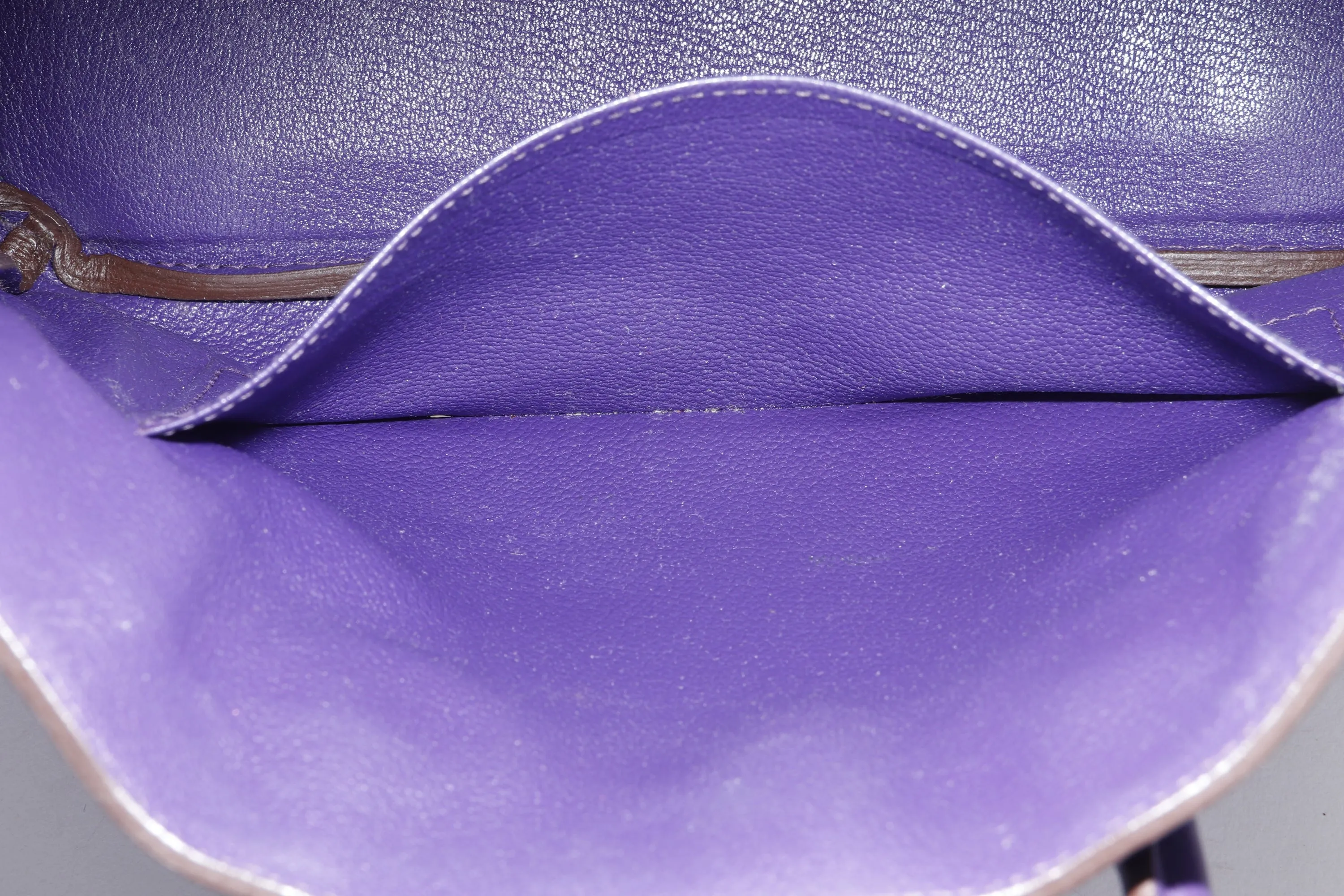 HERMES BIRKIN 30 (STAMP I (2005)) IRIS COLOR TOGO LEATHER SILVER HARDWARE, WITH KEYS, LOCK, RAINCOAT & DUST COVER