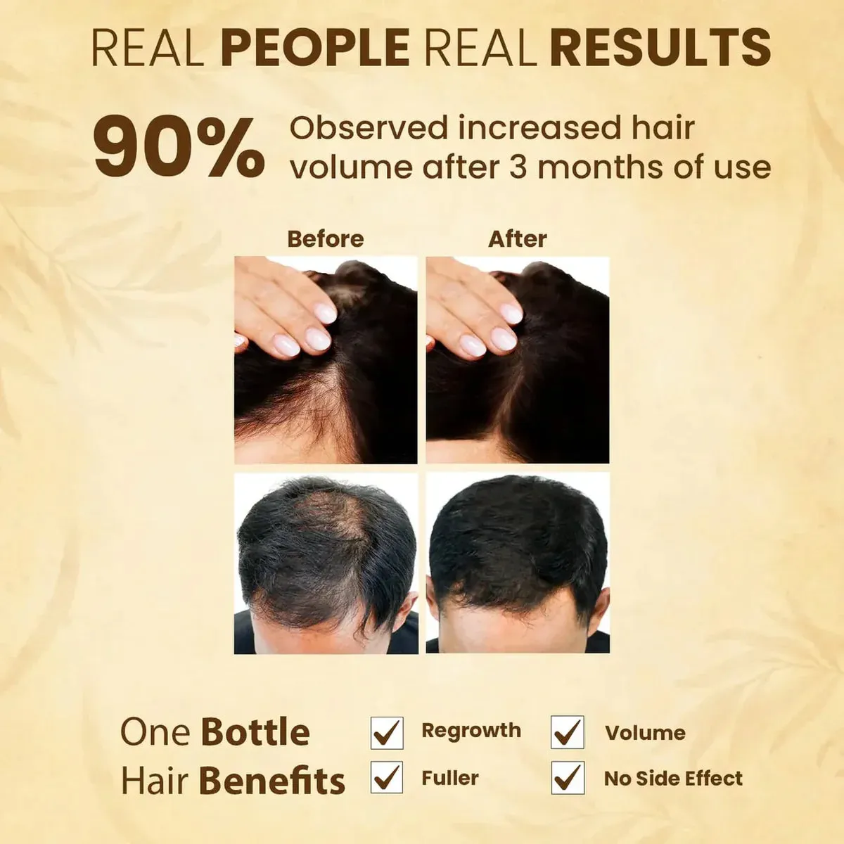 Jamalgota - Ayurvedic Hair Growth Powder  (Buy 1 Get 1 Free)  (200GM)
