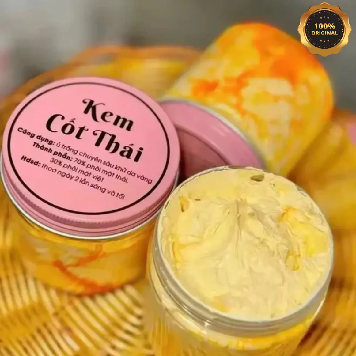 KEM COT THAI BODY CREAM  BUY 1 GET 1 FREE
