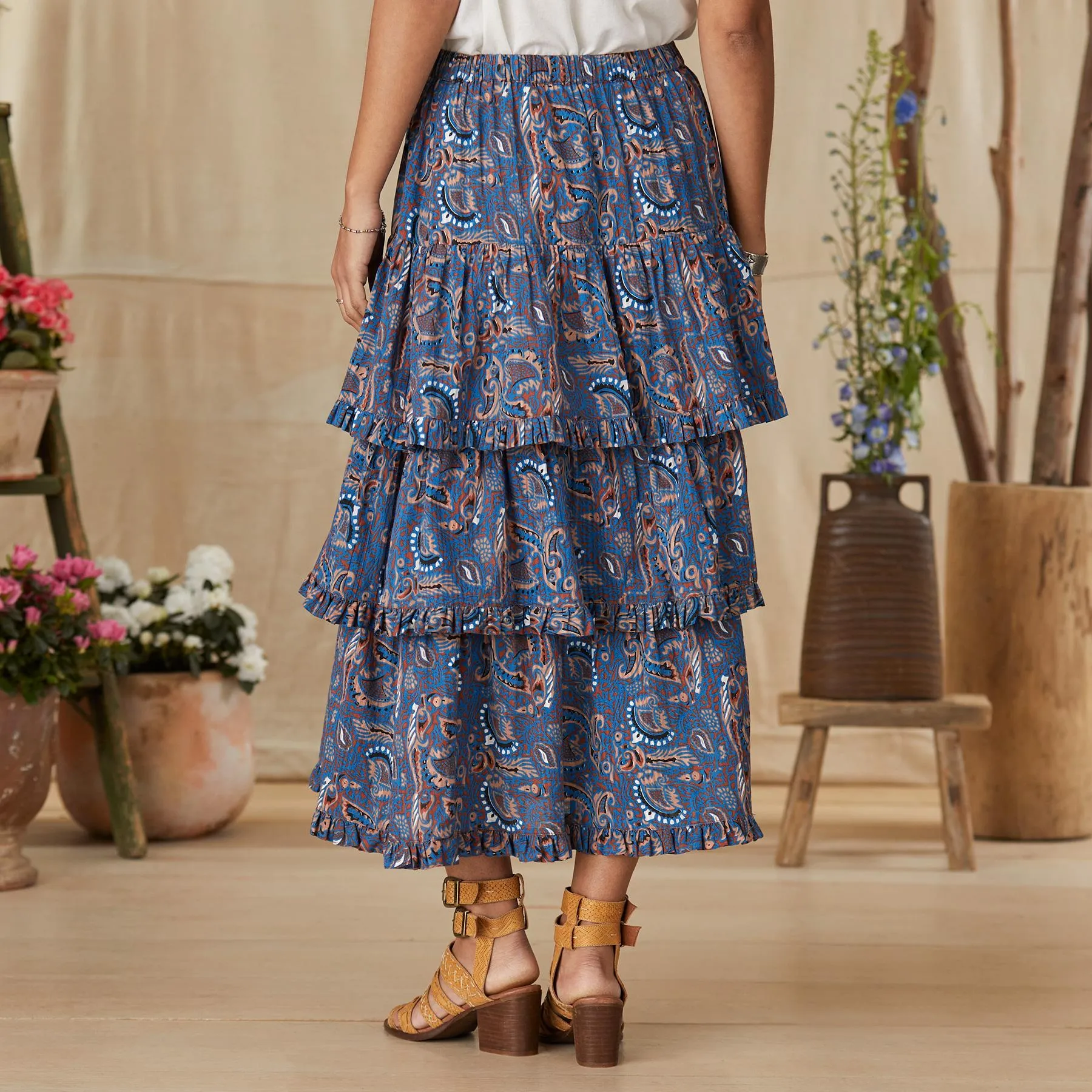 Lana Tiered Skirt
