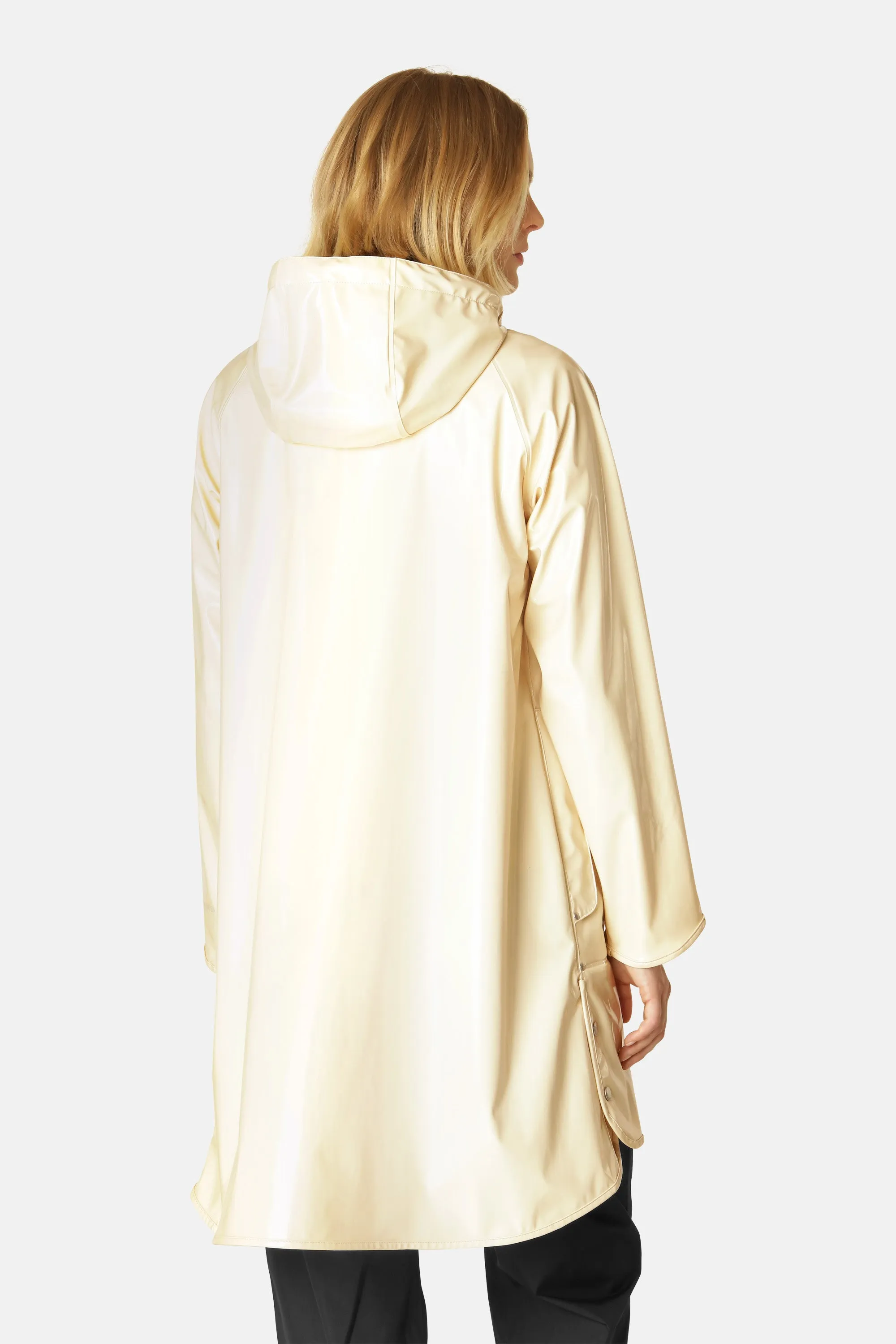 Long Raincoat - Bleached Sand