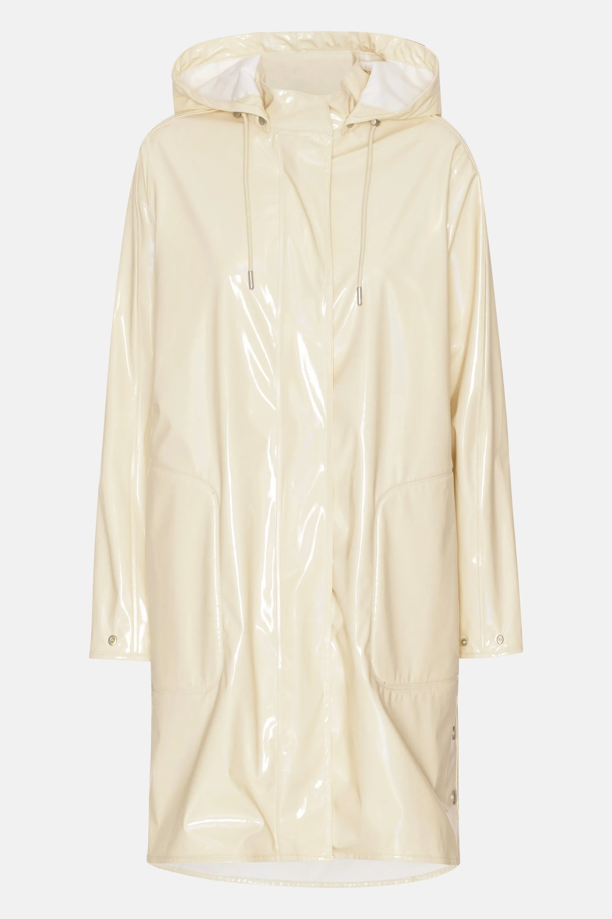Long Raincoat - Bleached Sand