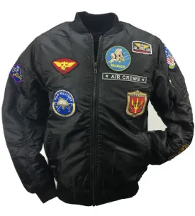 Men Patch Jacket
