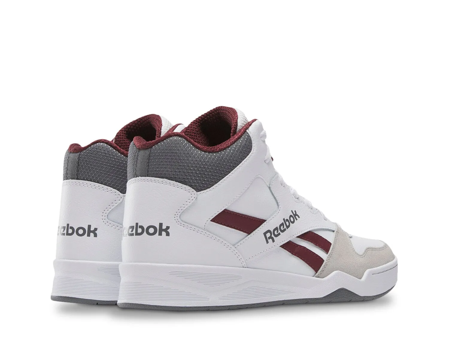 Men's sneakers Reebok Royal Hi2, white / burgundy