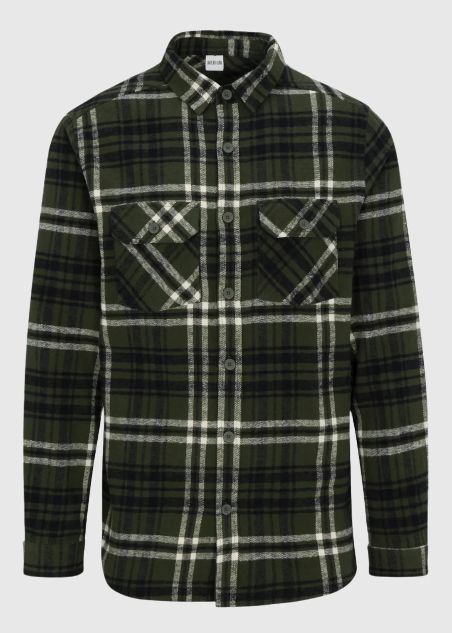 MEN'S WOODSY PLAID FLANNEL SHIRT
