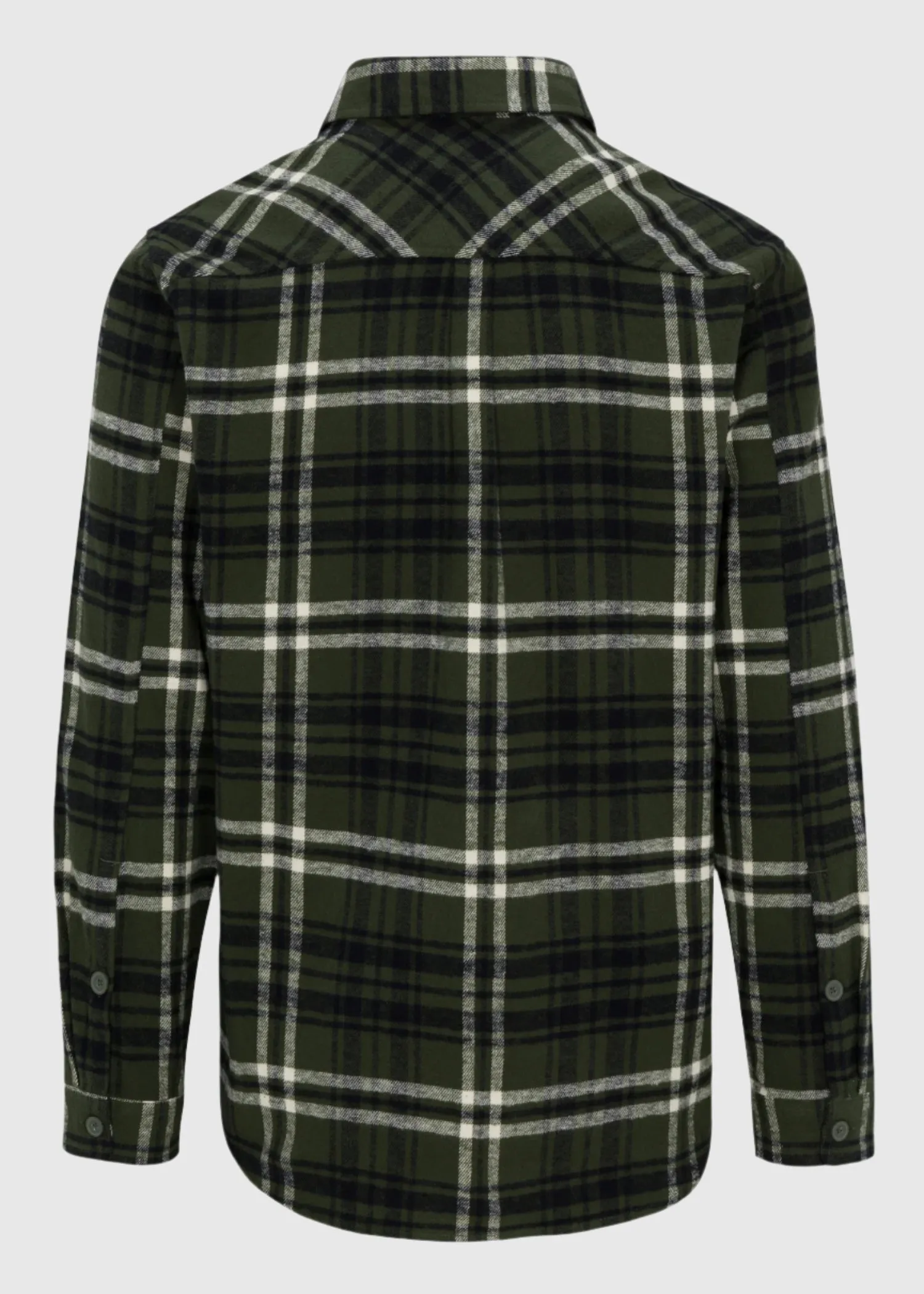 MEN'S WOODSY PLAID FLANNEL SHIRT