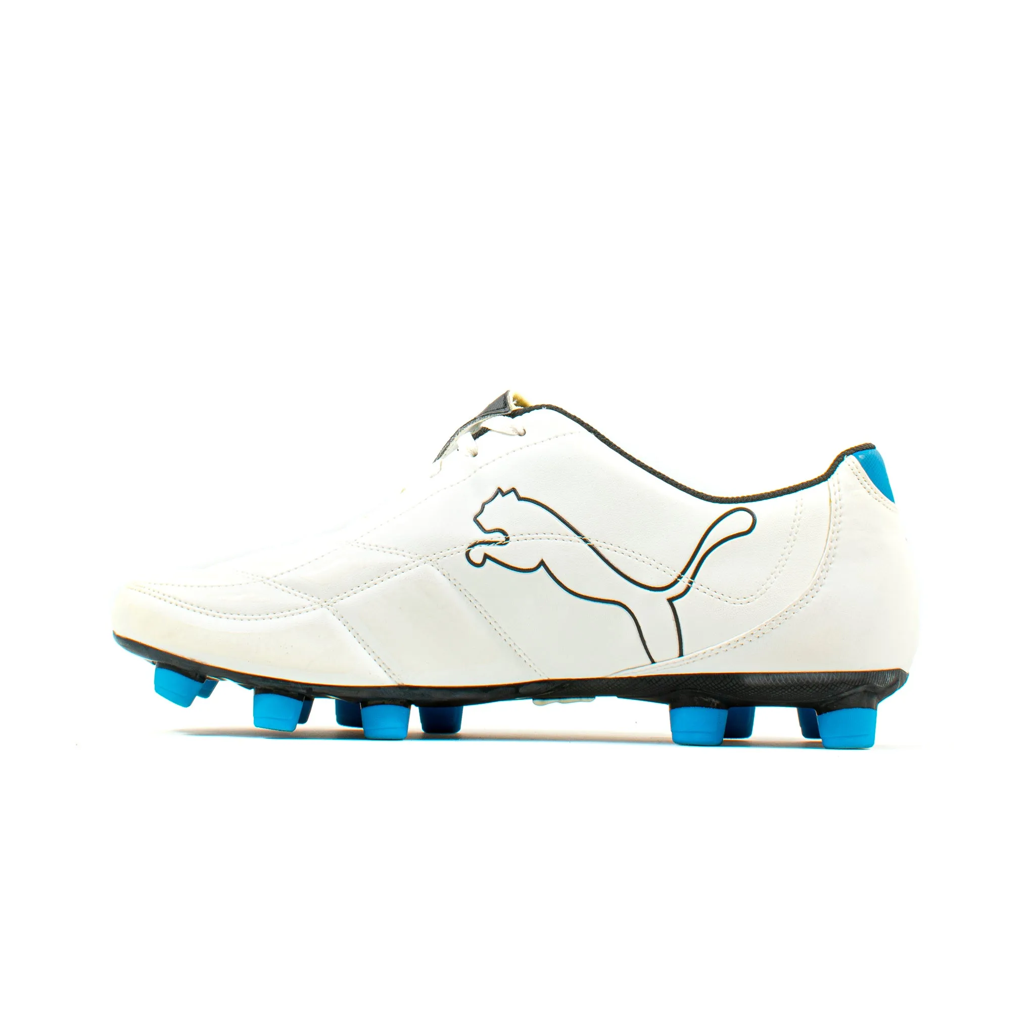 Puma Esito II White Blue FG