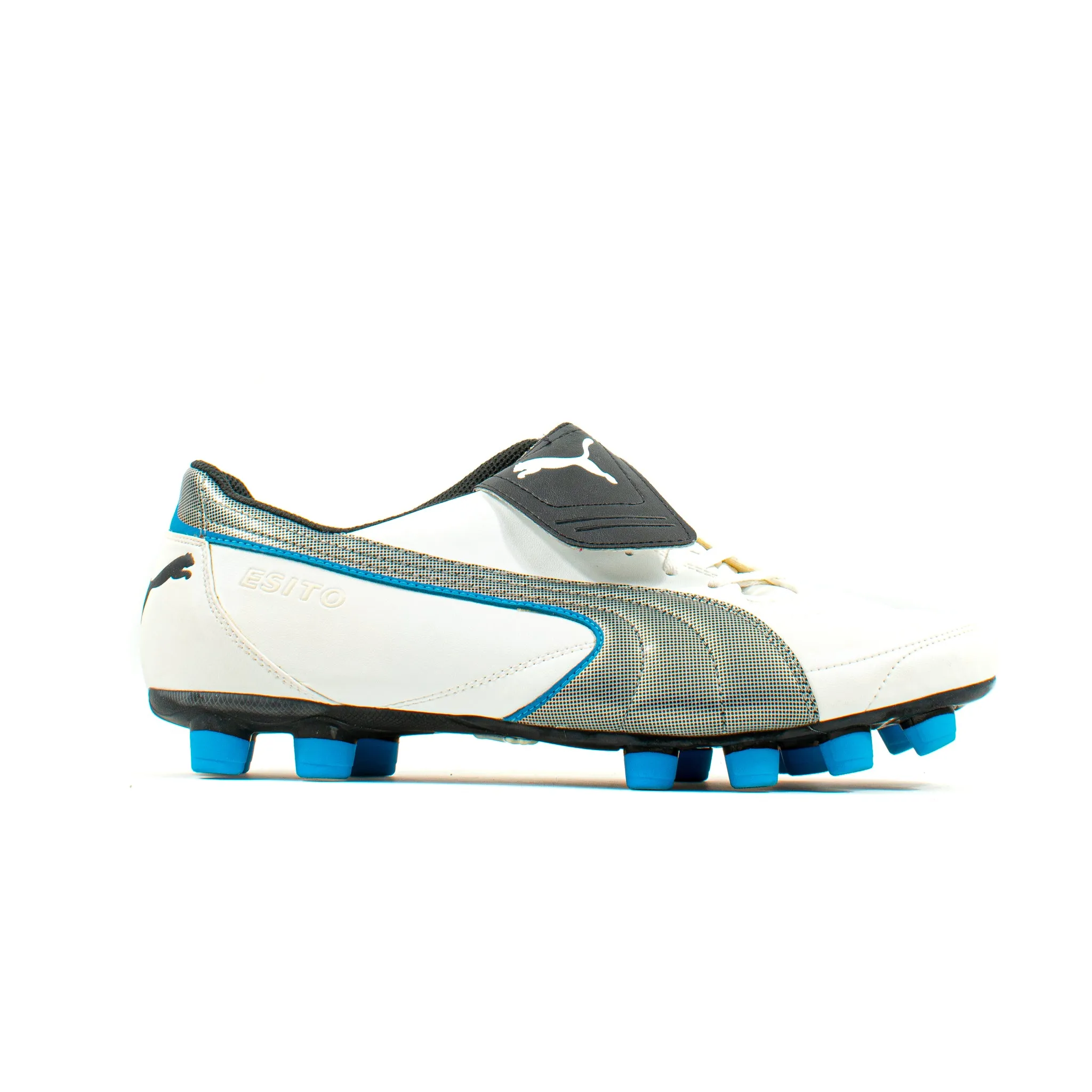 Puma Esito II White Blue FG