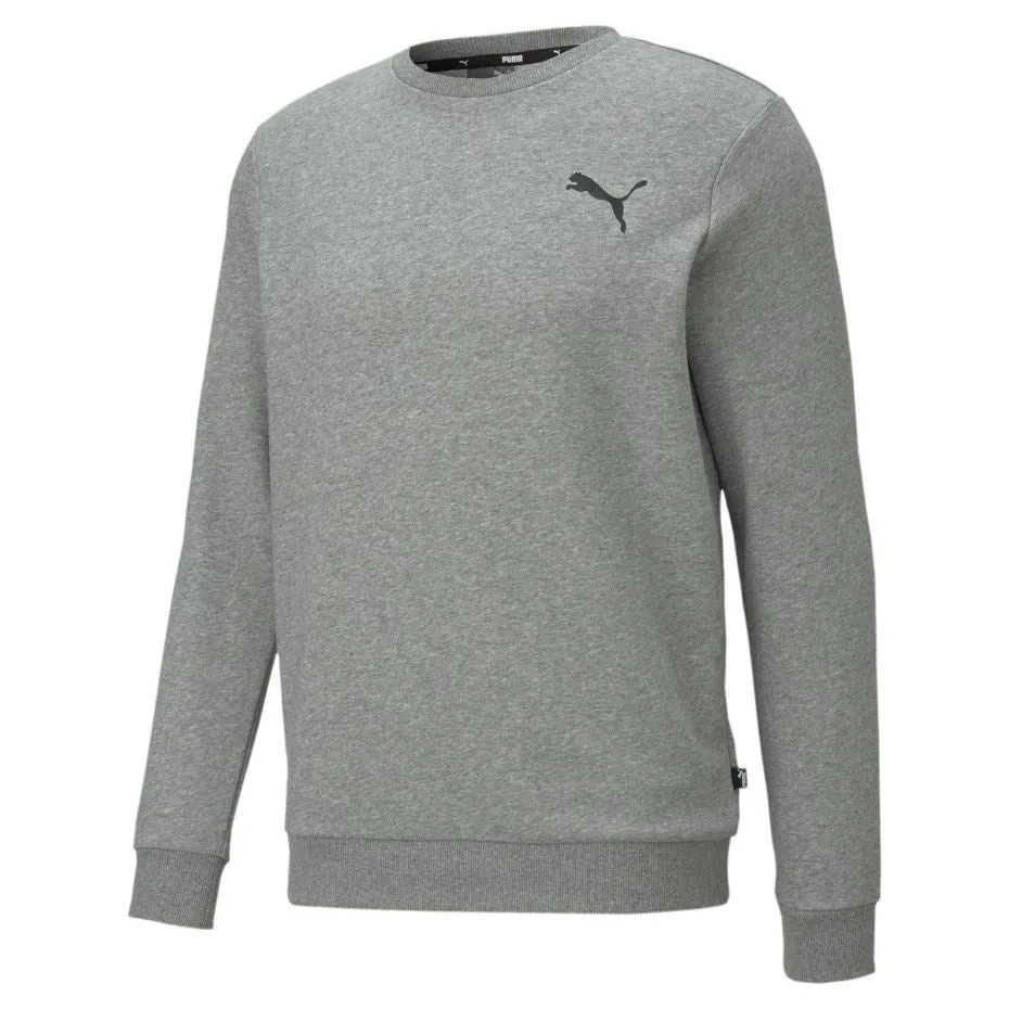 Puma Ess Small Logo Crew Sweatshirt Grey 586684 53 L