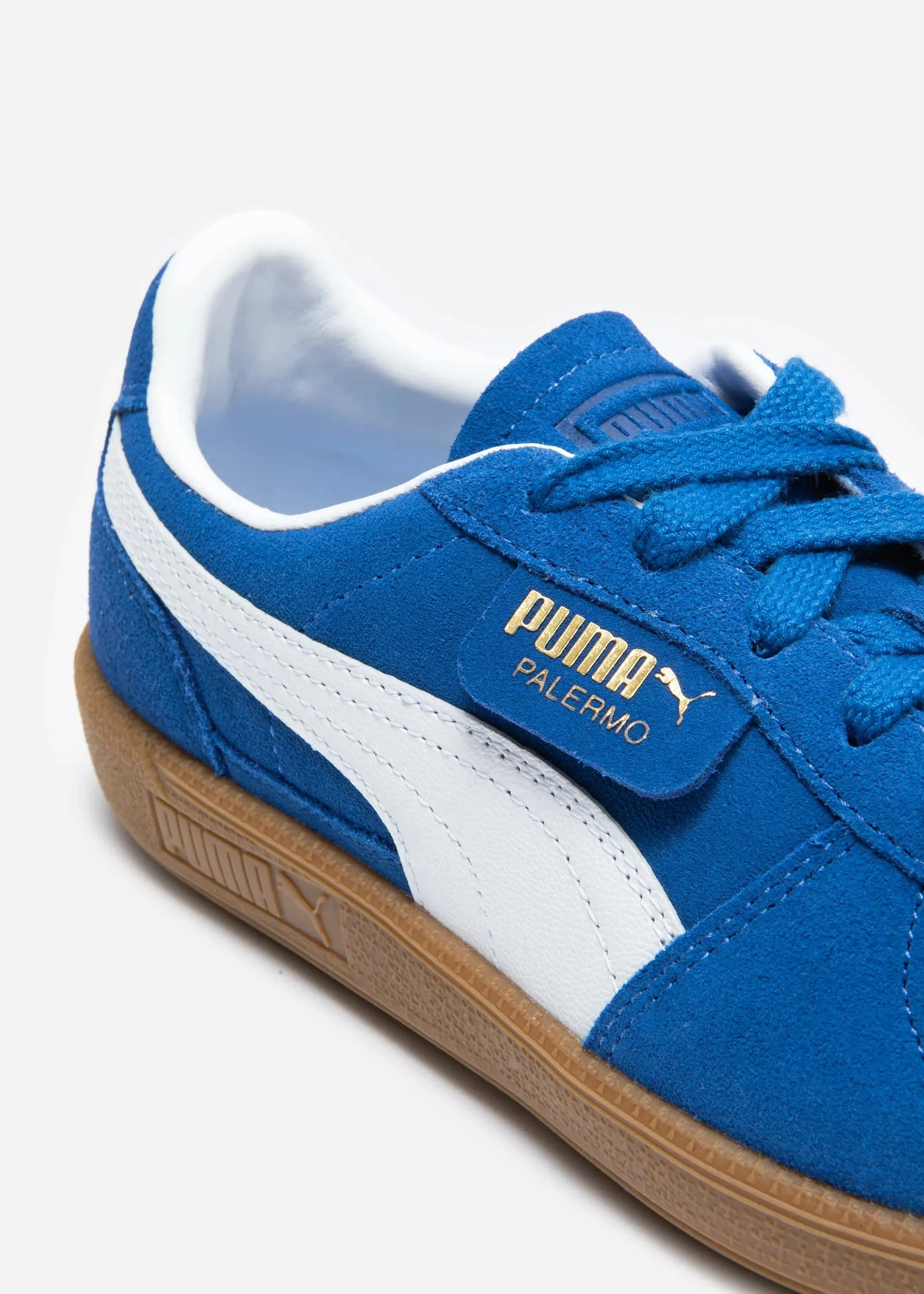 Puma Palermo Cobalt Glaze White