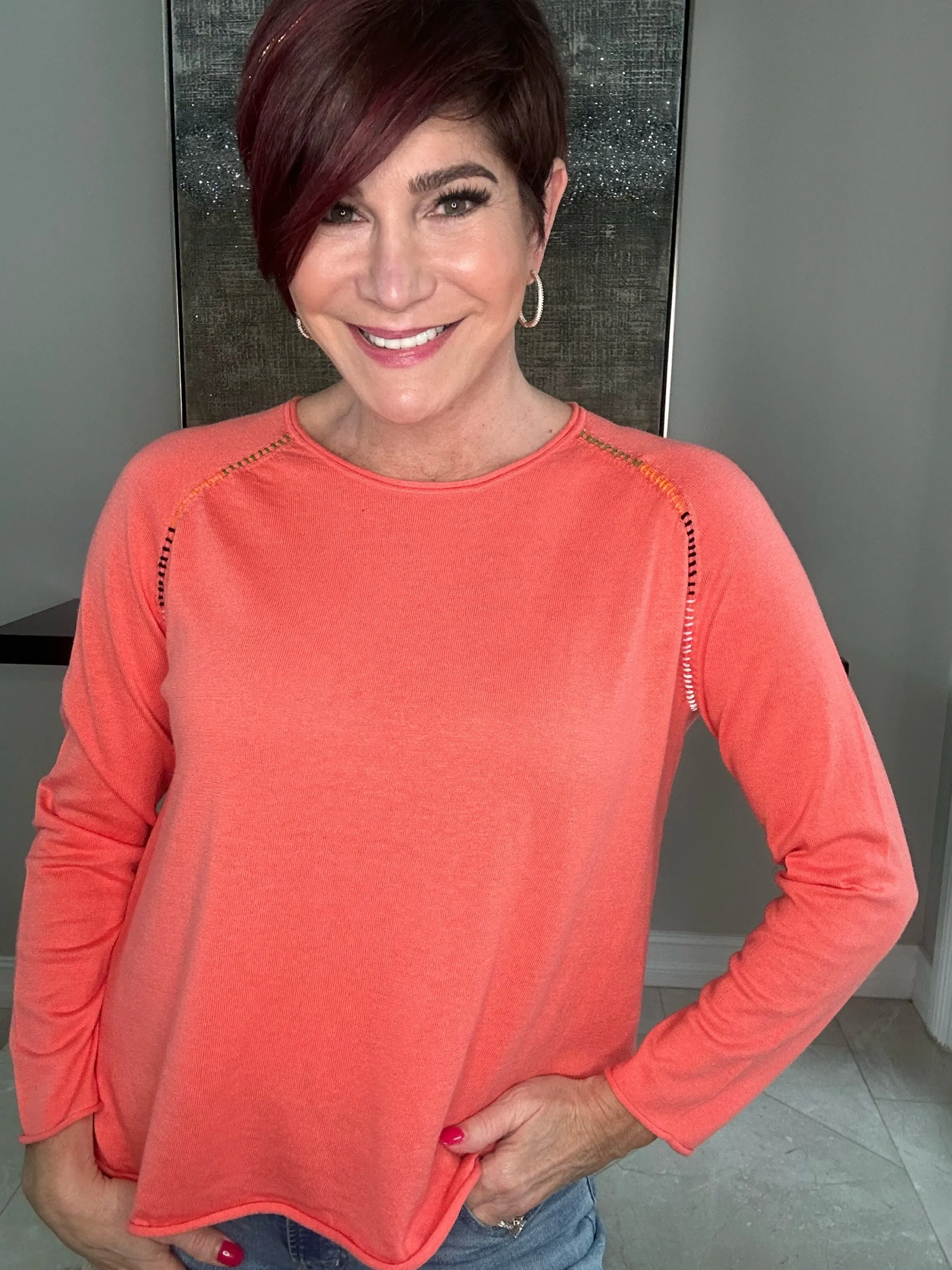 Raglan Stitch Sweater