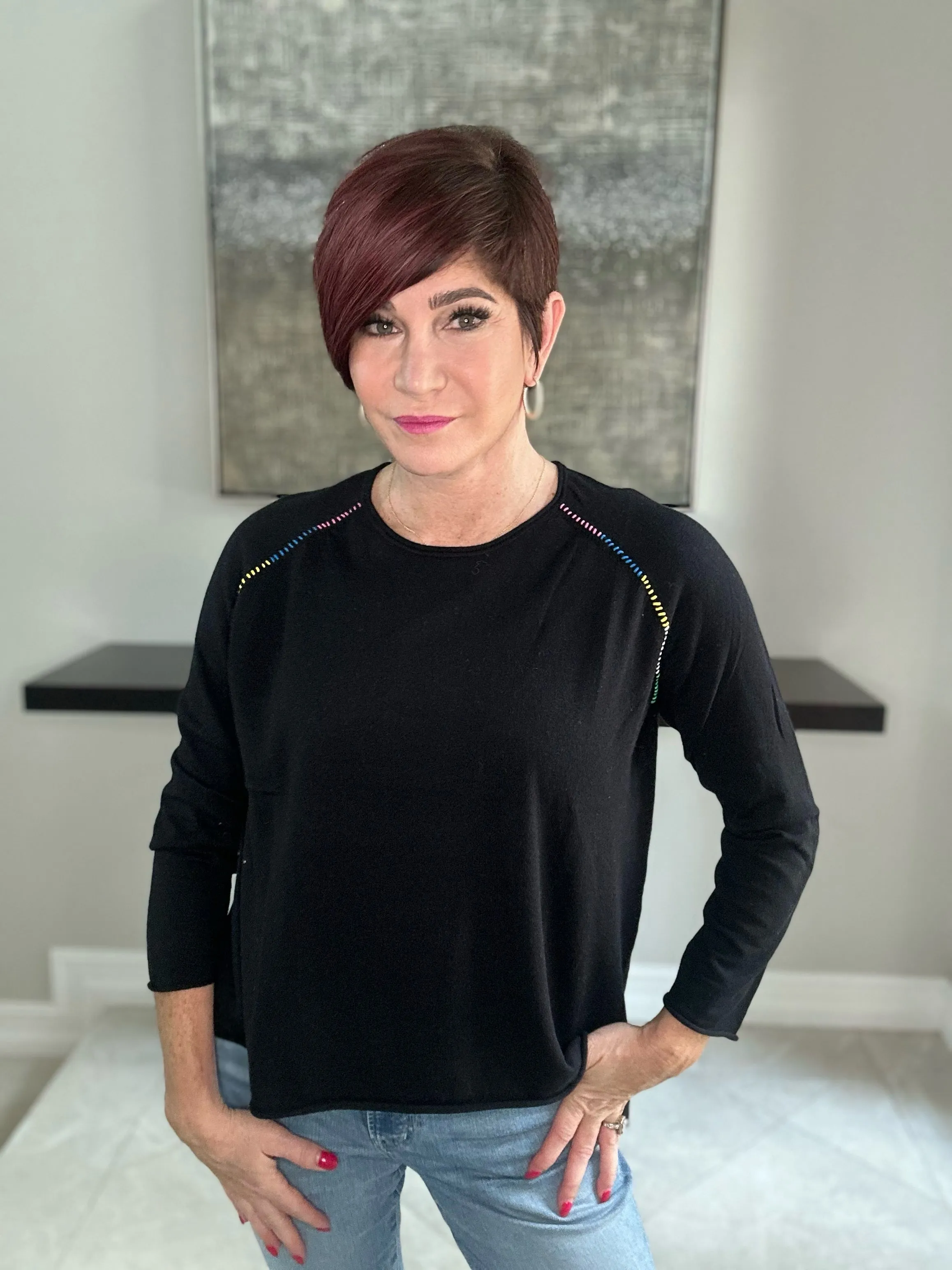Raglan Stitch Sweater