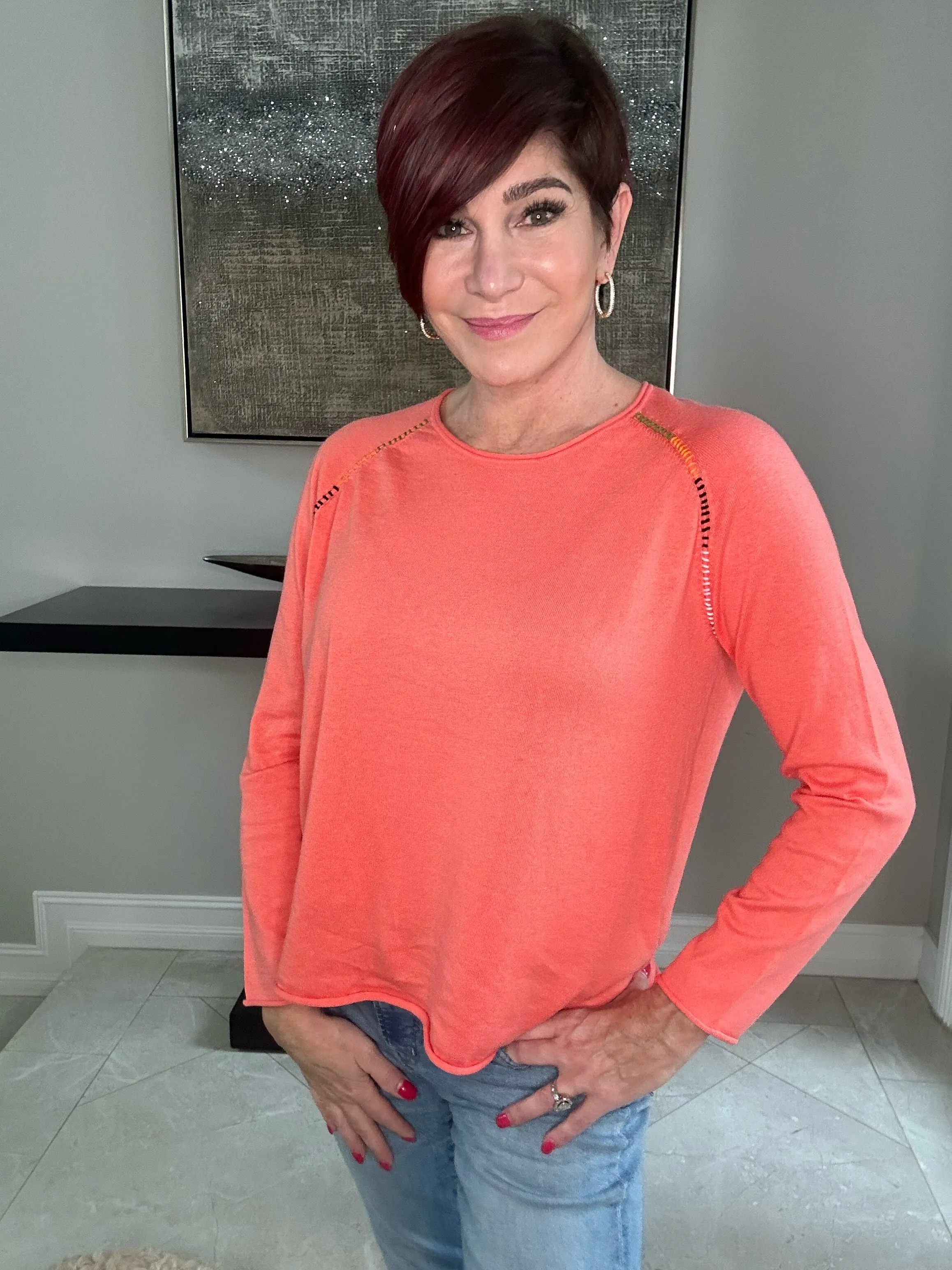 Raglan Stitch Sweater