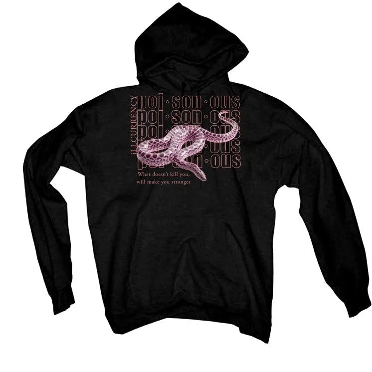 Reebok Question Mid Gets A “Pink Toe” Black T-Shirt (POISONOUS)