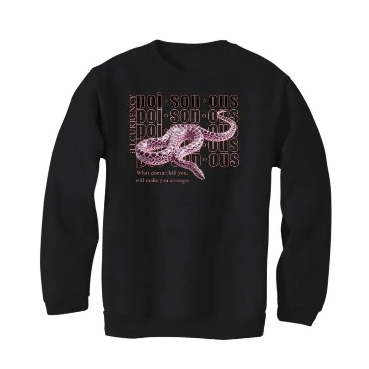 Reebok Question Mid Gets A “Pink Toe” Black T-Shirt (POISONOUS)