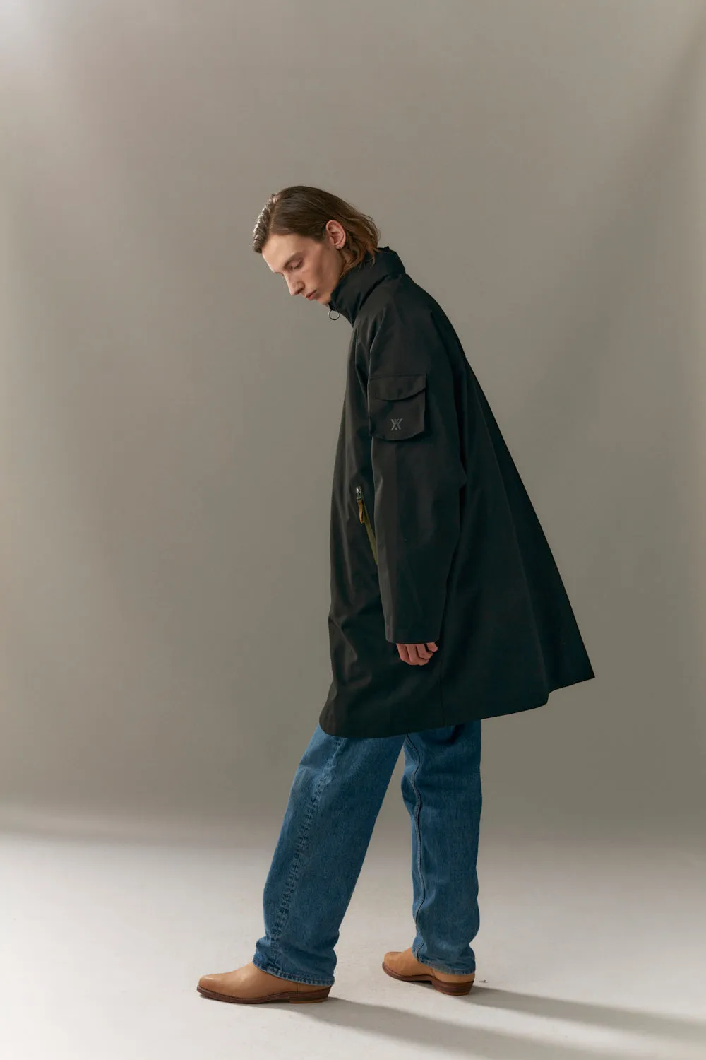 ROOMY ROSS G RE-DOWN POLY RAYON AW23 black