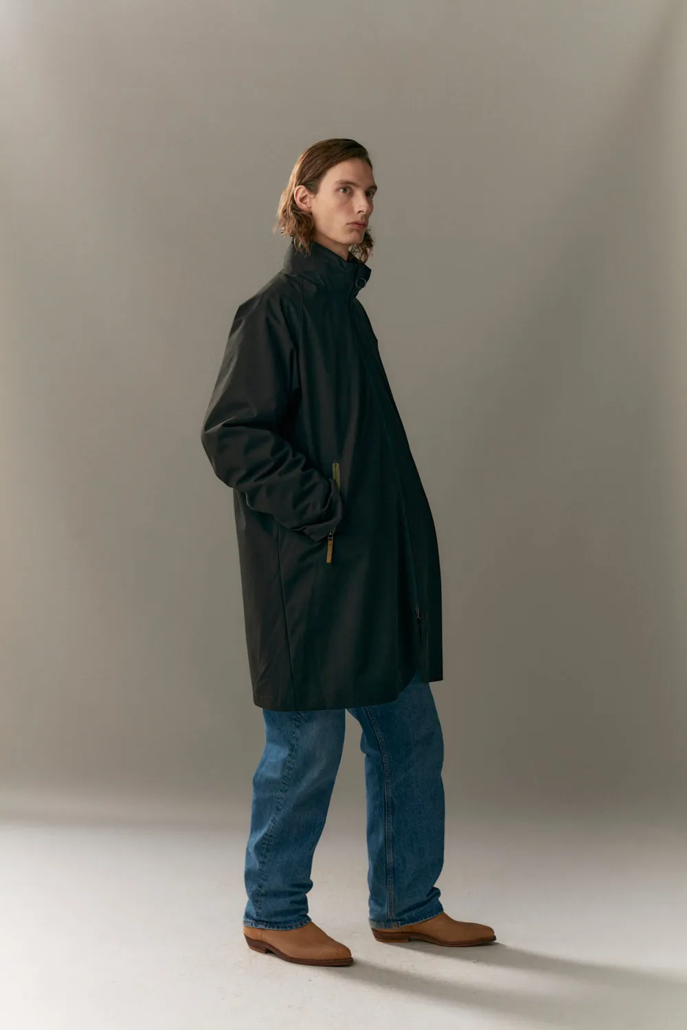 ROOMY ROSS G RE-DOWN POLY RAYON AW23 black