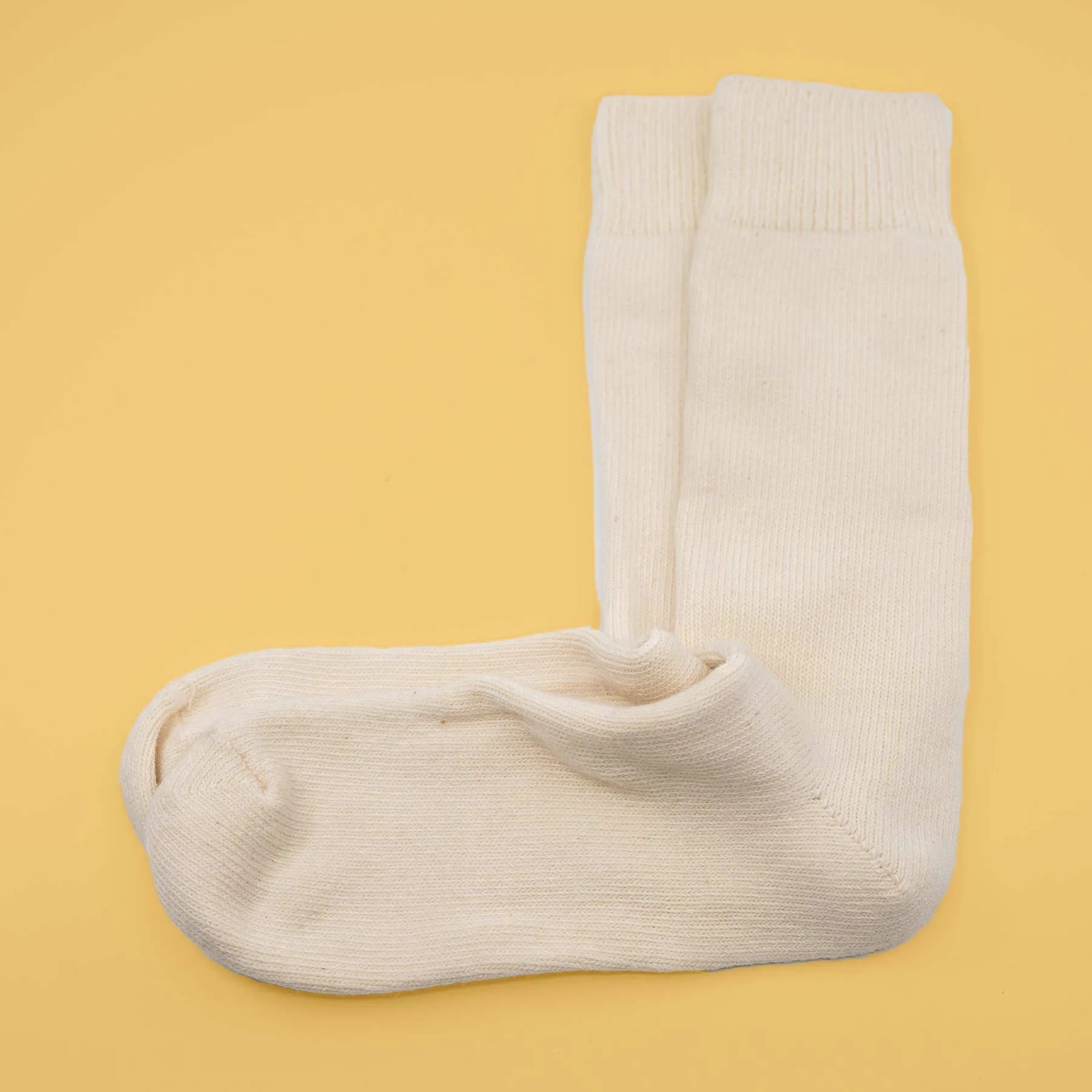 SIMPLICITY 3-Pack Organic Cotton Jersey Crew Socks (Grown & Made in USA)