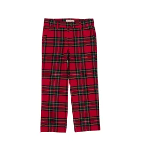 Society Prep Plaid/Nantucket Navy Prep School Pants - Flannel