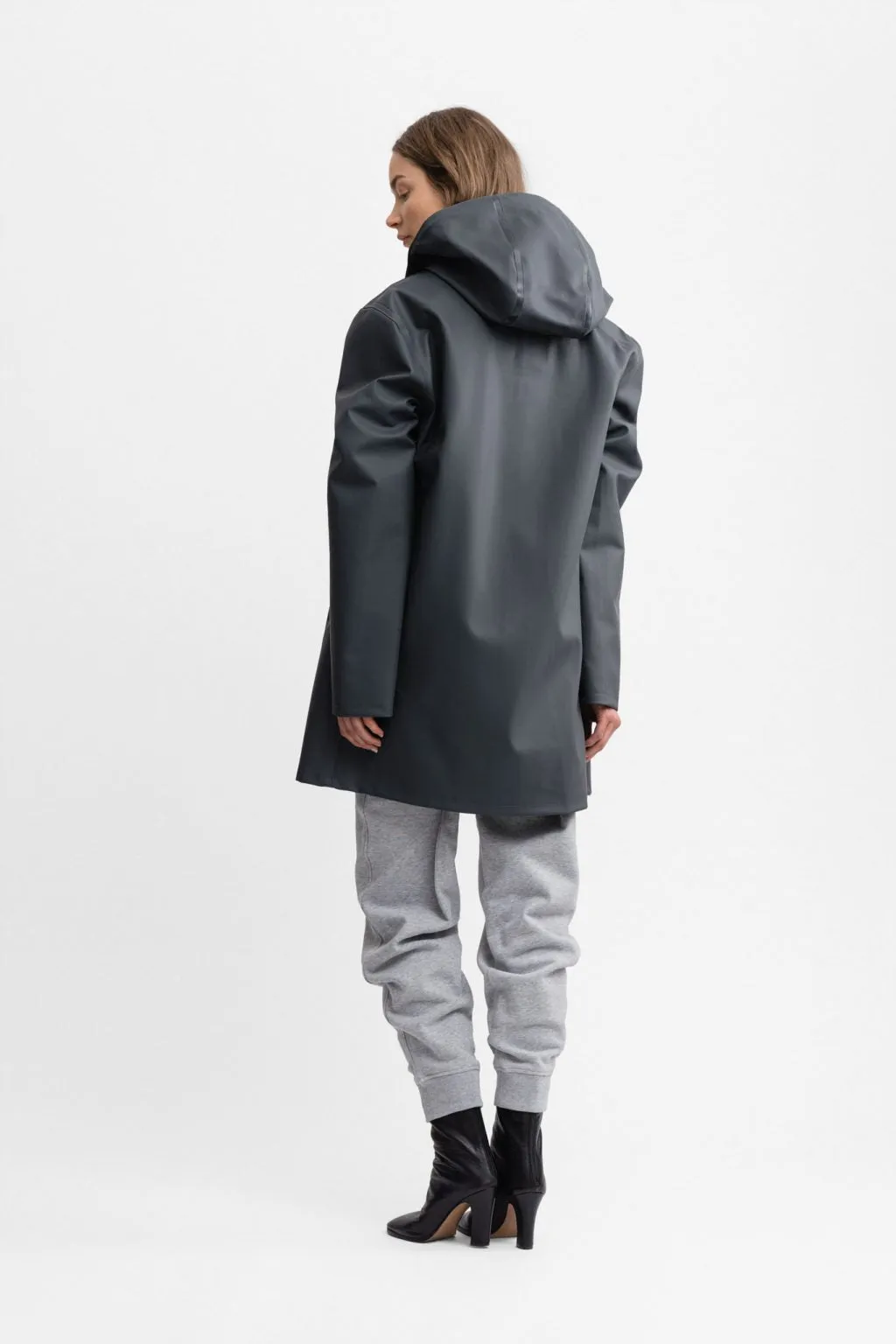 Stockholm Raincoat - Charcoal