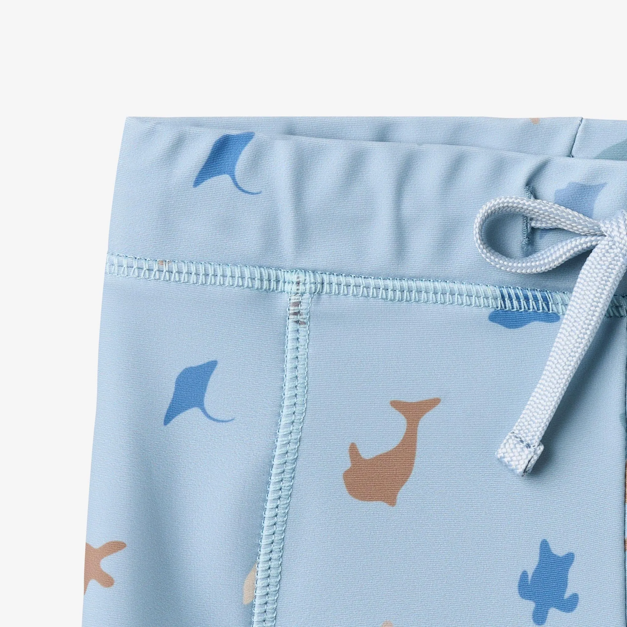 Swim Shorts Ulrik - soft blue sea life