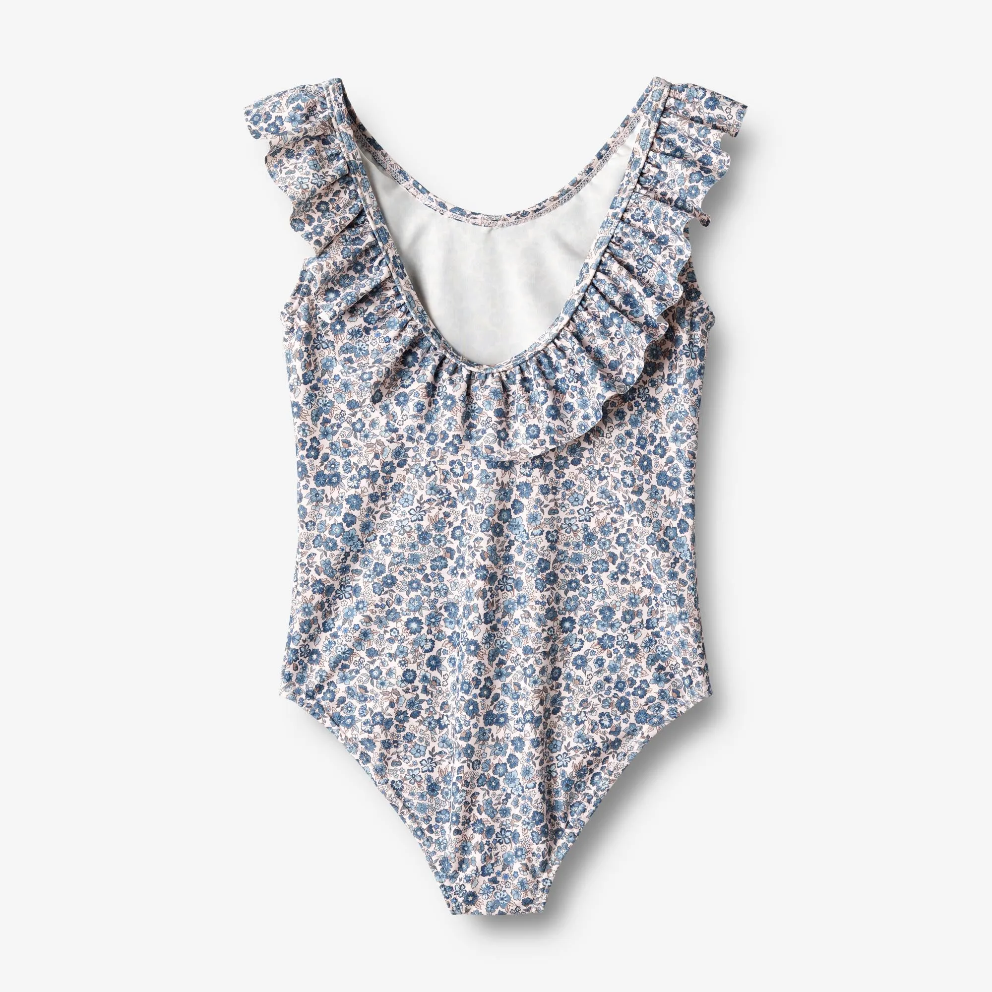 Swimsuit Marie-Louise - blue flower meadow