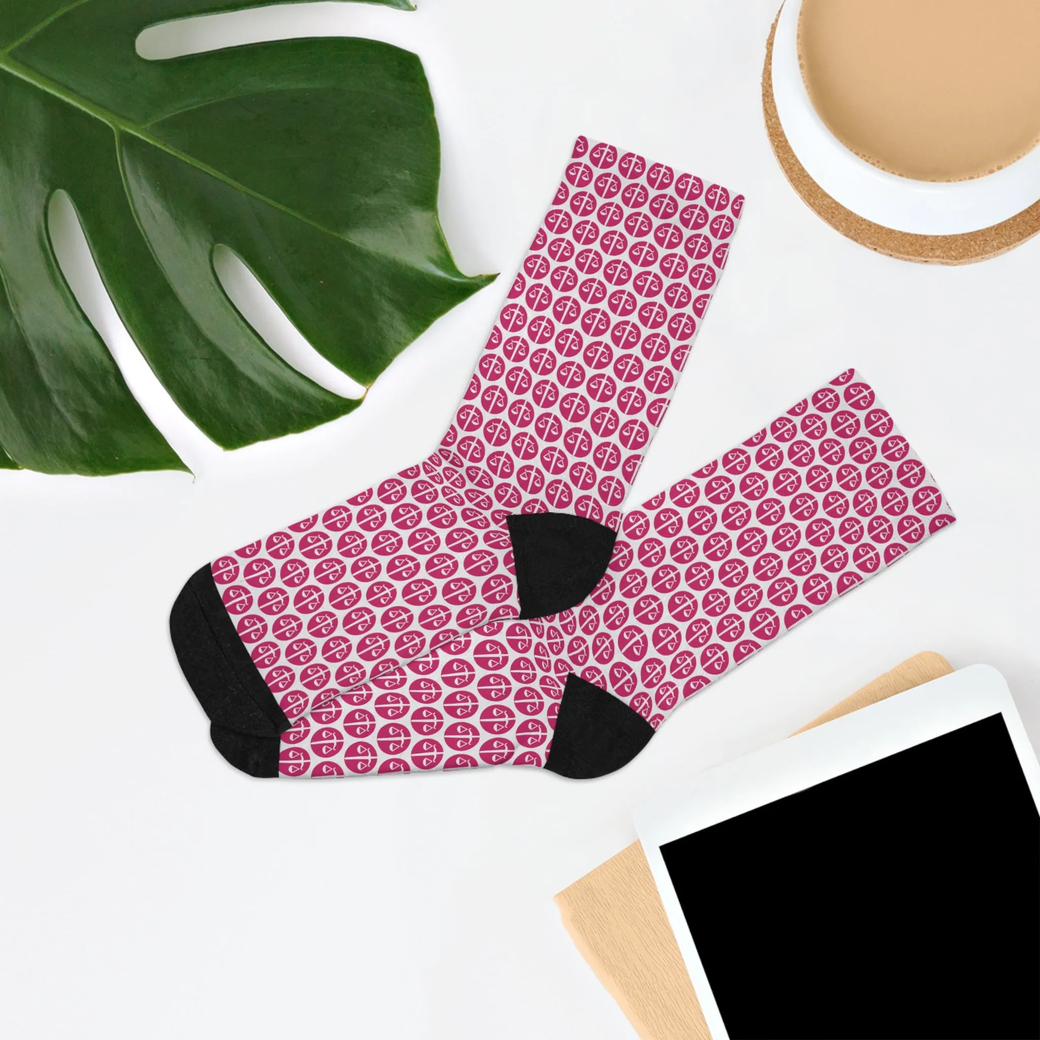 Sword and Scale Recycled Poly Socks