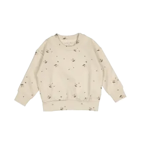 The Printed Sweatshirt - Olive
