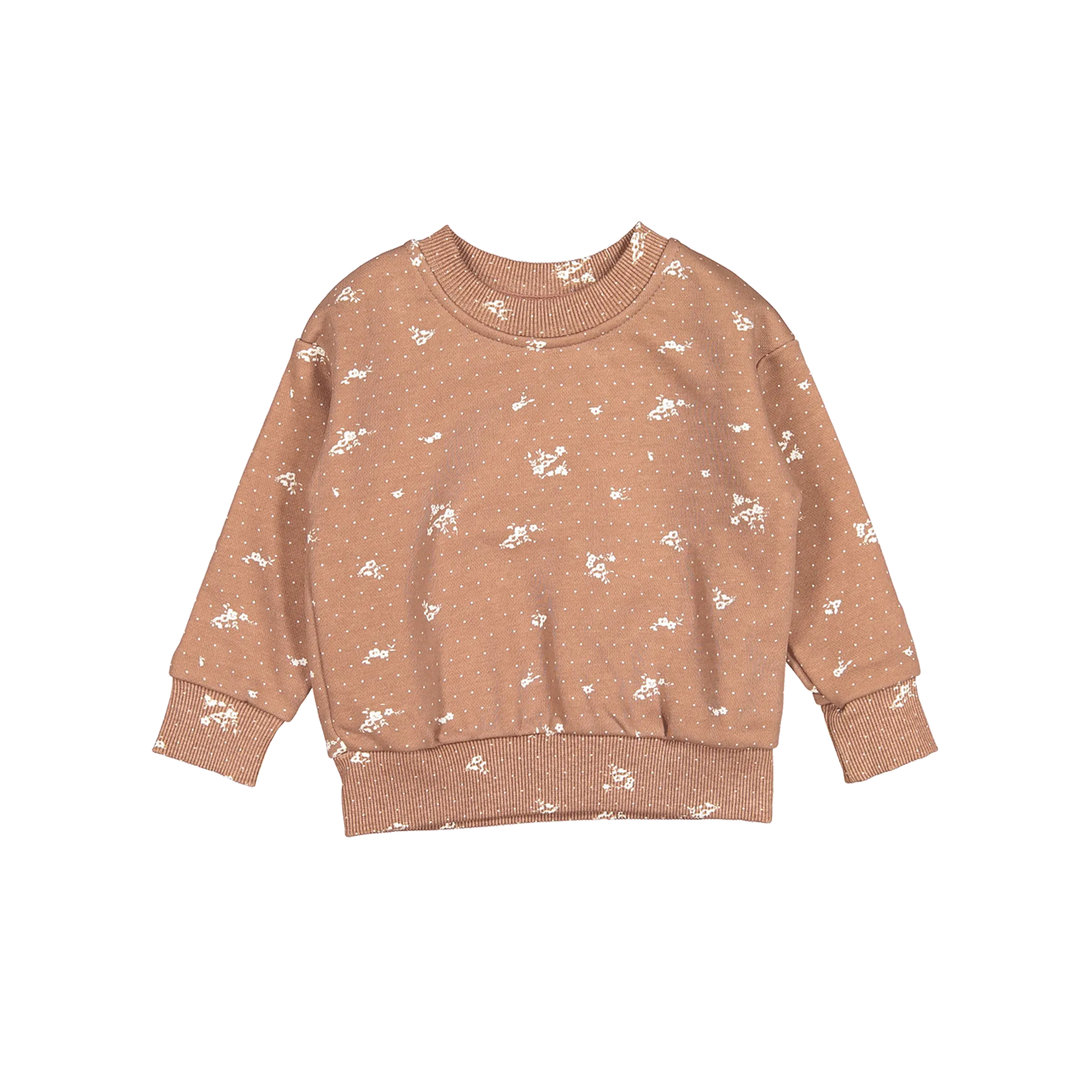 The Printed Sweatshirt - Rosewood Floral