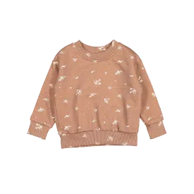 The Printed Sweatshirt - Rosewood Floral