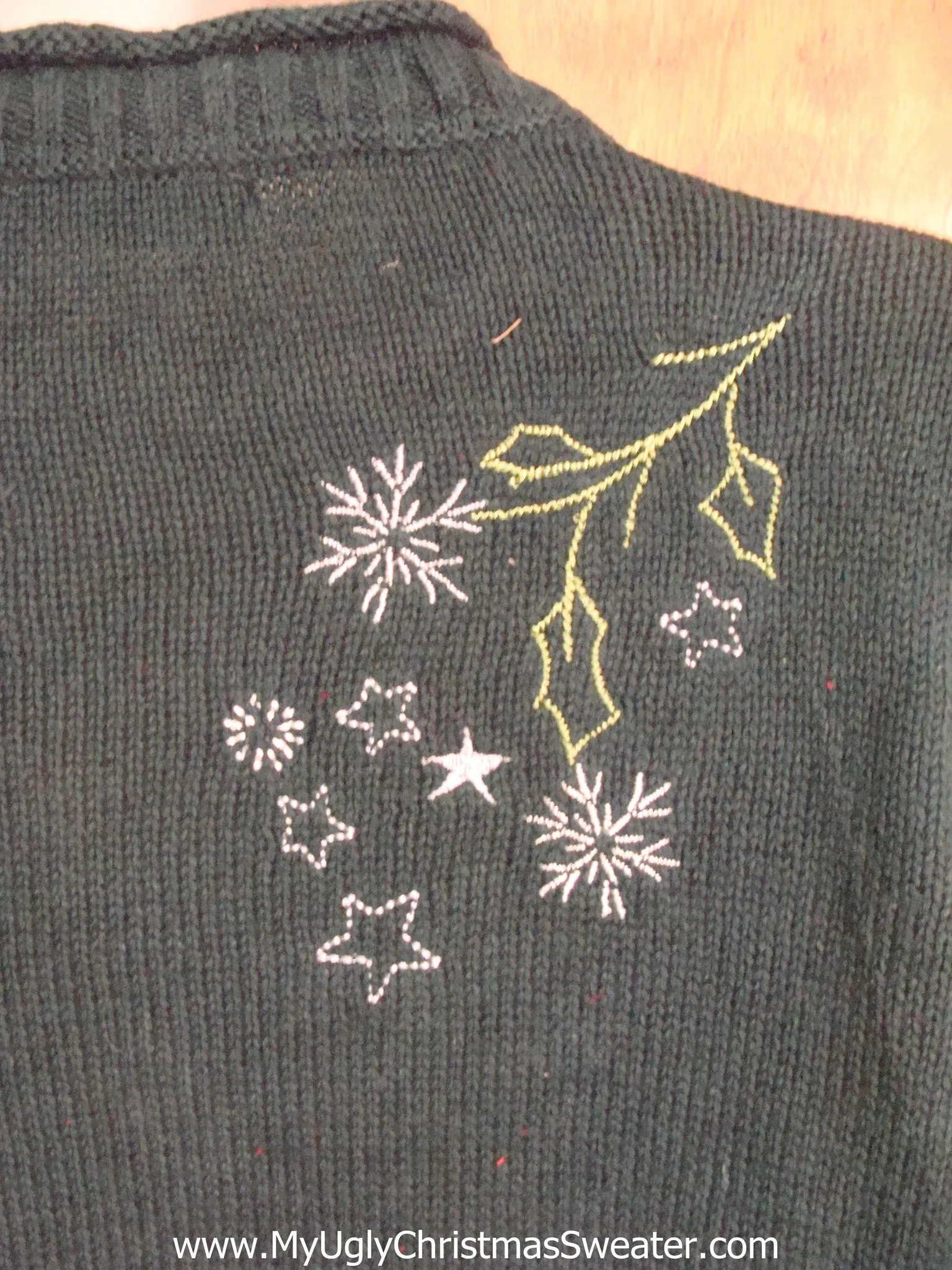 Trio of Religious Snowmen Light Up Ugly Xmas Sweater