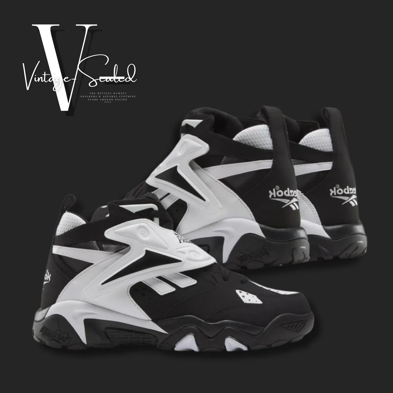 Vintage-Sealed Reebok Preseason 94 OG Mid-Cut Shoes| Brand New Men's Fashion