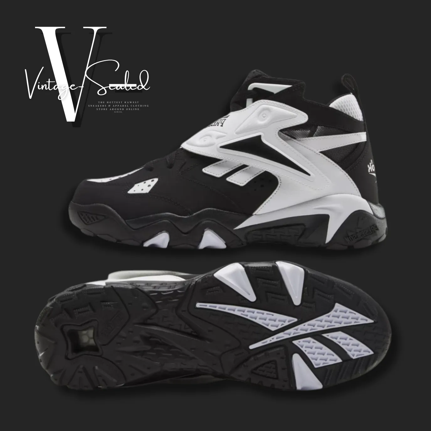 Vintage-Sealed Reebok Preseason 94 OG Mid-Cut Shoes| Brand New Men's Fashion