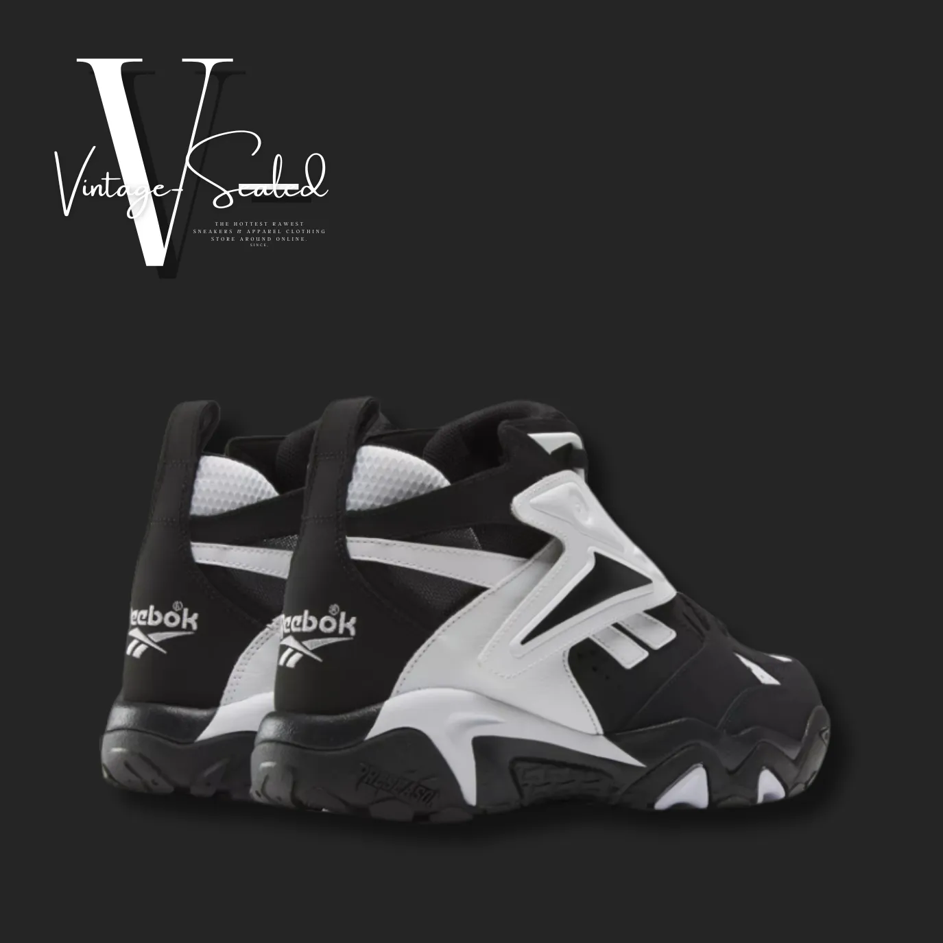 Vintage-Sealed Reebok Preseason 94 OG Mid-Cut Shoes| Brand New Men's Fashion