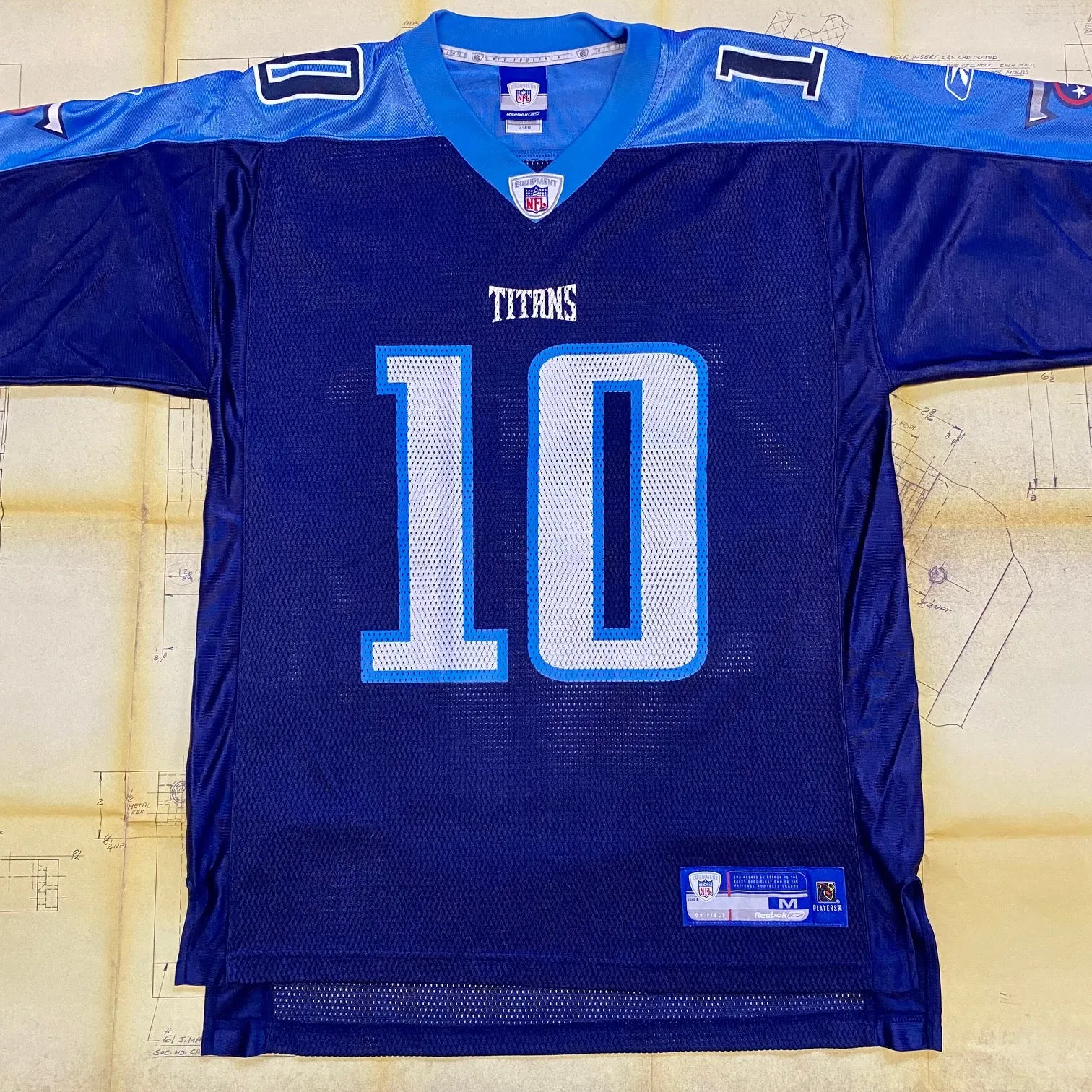 Vintage Tennesse Titans Vince Young Jersey