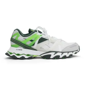 WHITE/GREEN EXCLUSIVE REEBOK SHADOW SNEAKERS
